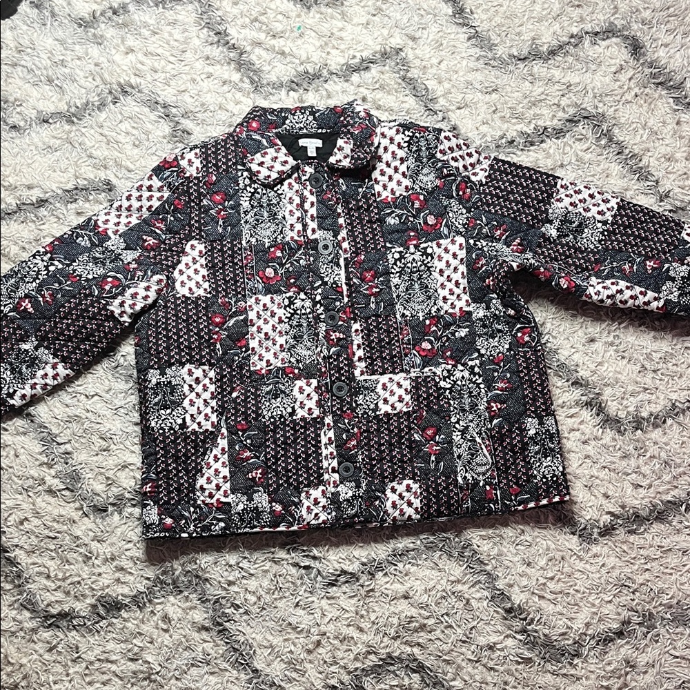 Vera Bradley Patchwork Quilted Jacket - image 1